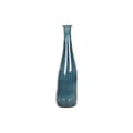 Miniatyrbillede 1 af 3: Vase DKD Home Decor 18 x 18 x 80 cm Blå Hærdet glas