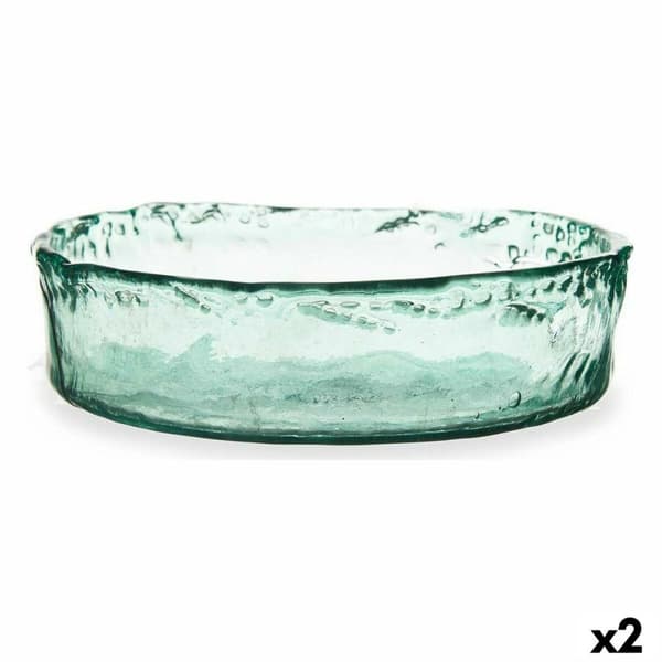 Bordsdekoration Transparent 30 x 8 x 30 cm (2 antal)