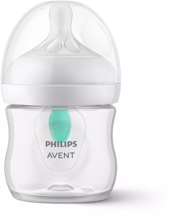Philips Avent Natural Response pretkoliku pudelīte ar AirFree vārstu 125 ml, jaundzimušā knupītis, 0m+