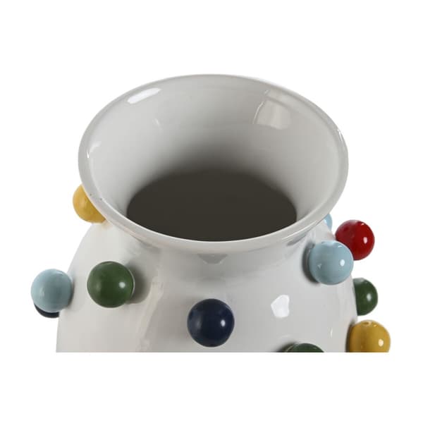 Vas Home ESPRIT Vit Multicolour Dolomite 20 x 20 x 20 cm