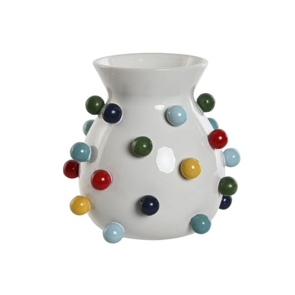 Vas Home ESPRIT Vit Multicolour Dolomite 20 x 20 x 20 cm