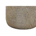Pikkukuva 3 / 3: Maljakko Home ESPRIT Kullattu Kaksivärinen Kivitavara Moderni Vanhahtava viimeistely 17 x 17 x 26 cm