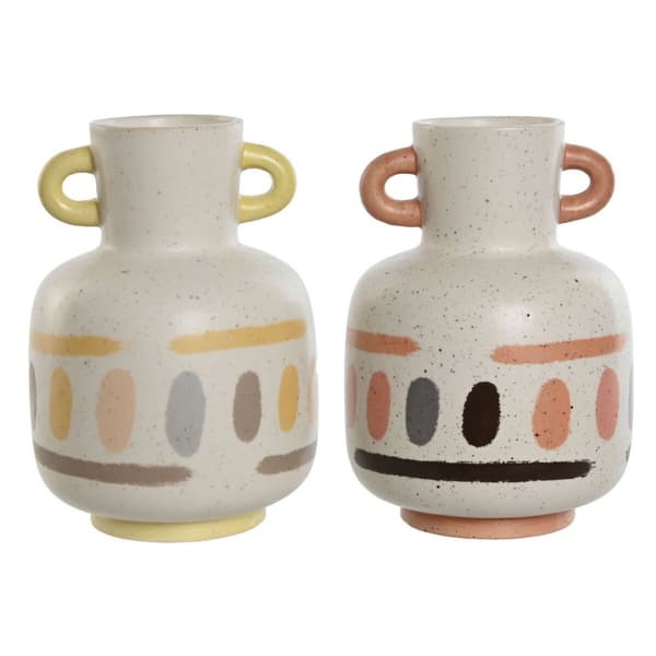Maljakko Home ESPRIT Monivärinen Dolomite 16 x 16 x 22 cm (2 osaa)