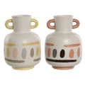 Miniatyrbillede 1 af 3: Vase Home ESPRIT Multifarvet Dolomite 16 x 16 x 22 cm (2 enheder)