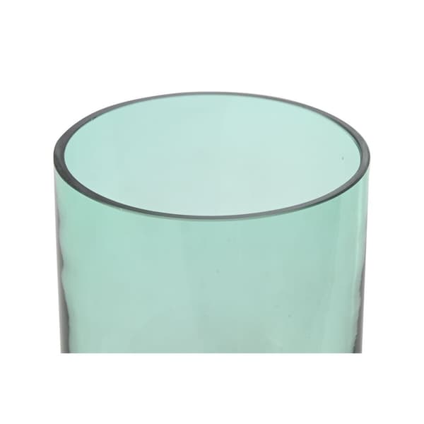 Vase Home ESPRIT To-farvet Krystal 10 x 10 x 21 cm
