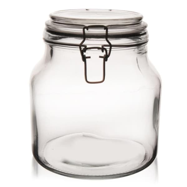 Purkki, patentoitu lasisäiliö, 2,4 l