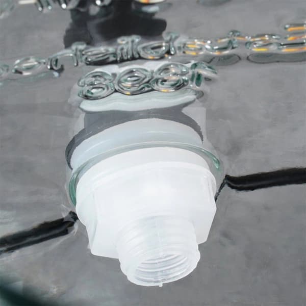 Drikkeglas med hane og stativ, sort, 4,2 l