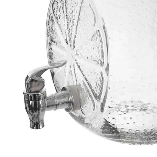Dryckesburk i glas med kran, 5,4 l