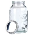 Miniatyrbild 9 av 9: Dryckesburk i glas med kran, 6,2 l