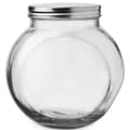 Miniatyrbillede 4 af 5: Køkkenbeholder i glas med låg, krukke til løse produkter, pasta, slik, kaffe, 3 l