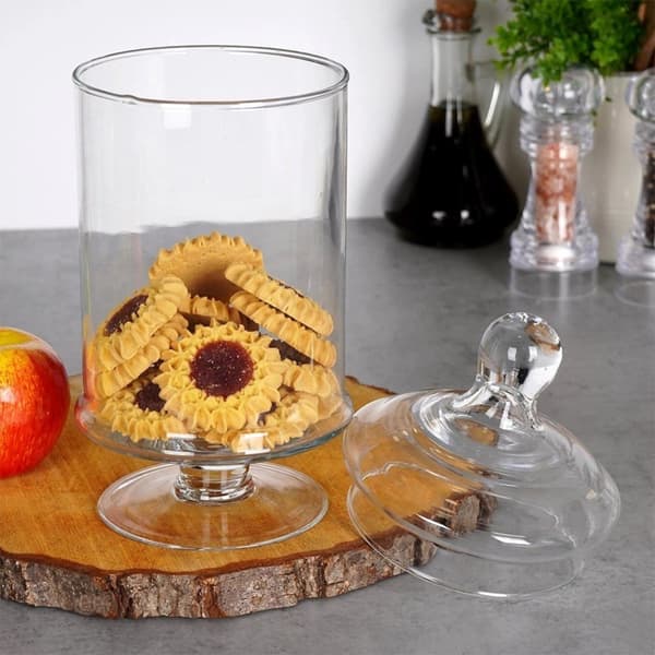 Kexbehållare av glas 1,5 l