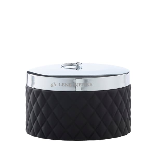 FURNLUX PURKKI PORTIA MUSTA 15CM