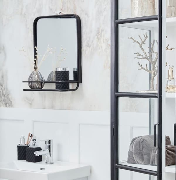 FURNLUX BURK PORTIA SVART 9CM
