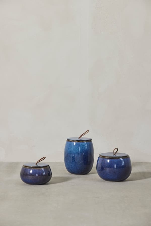 FURNLUX KRUKKE AMERA BLÅ 12CM
