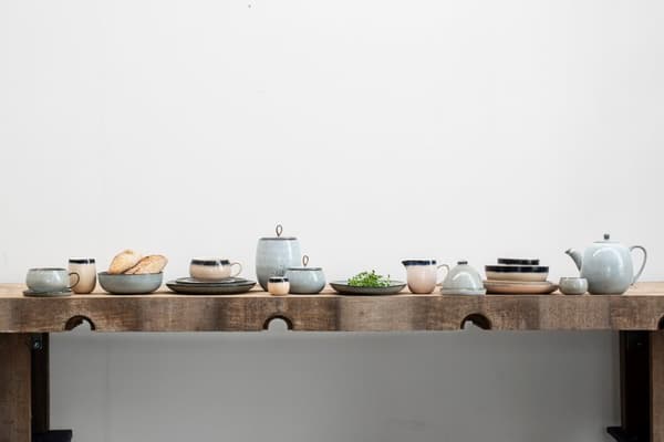 FURNLUX BURK AMERA GRÅ 14CM
