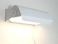 Miniatyrbillede 1 af 8: Vägglampa Martin Blankvit Slät. Eklunds Metall