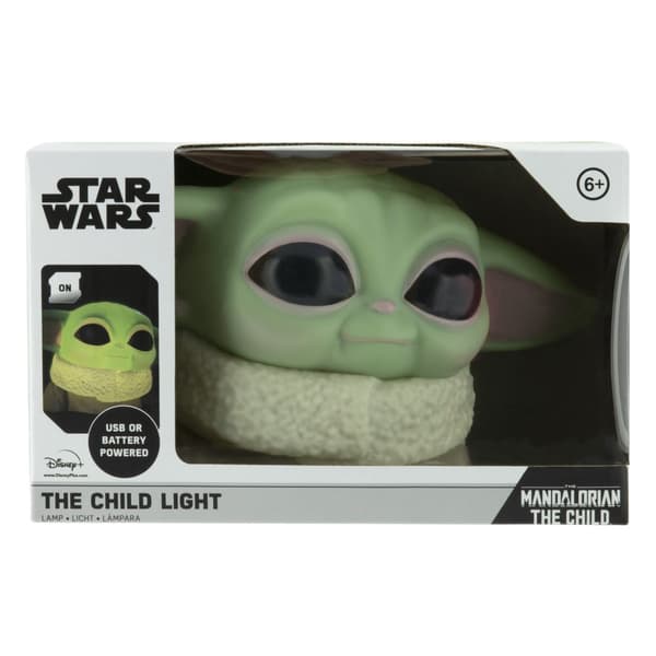 Star Wars Baby Yoda Lampa Grøn
