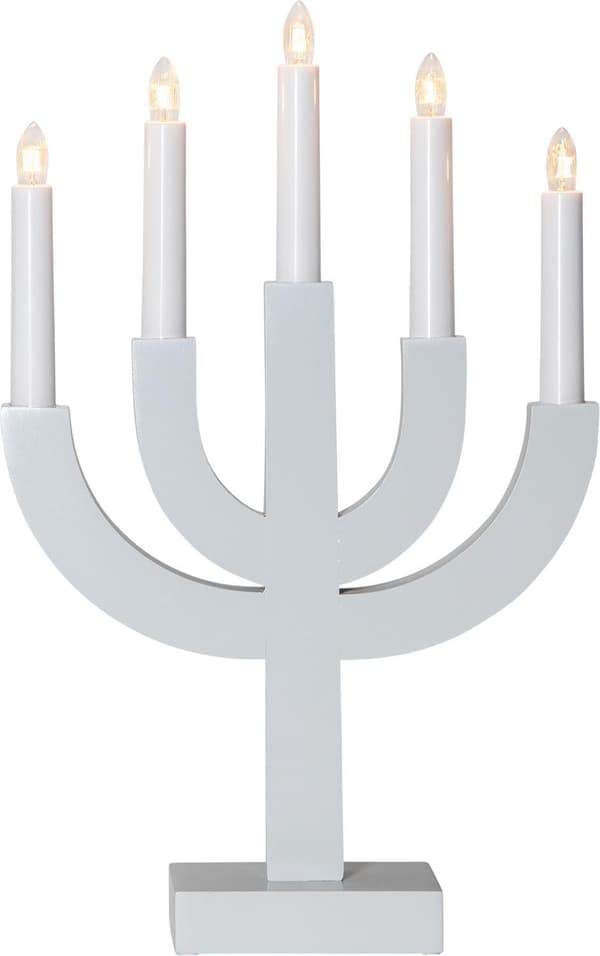 Ljusstake Selma Vit
