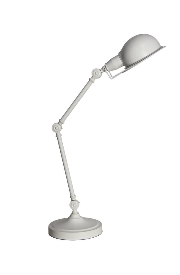 Bordlampe hvid