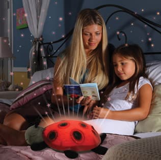 Nattlampe Twilight Marihøne Rød