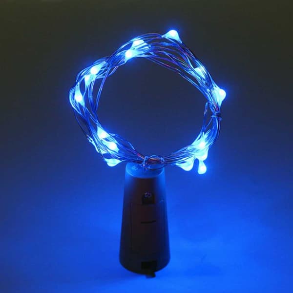 2-pakkaus LED-valon silmukkavalaisimet valaistus koristepulloihin