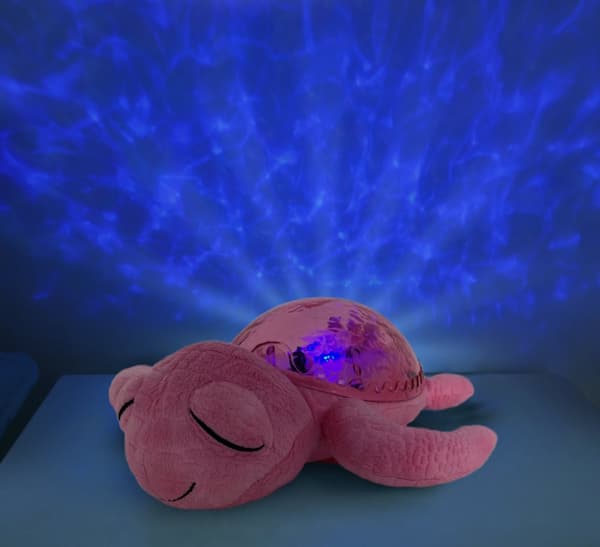 CloudB Nattlampa Tranquil Turtle Rosa