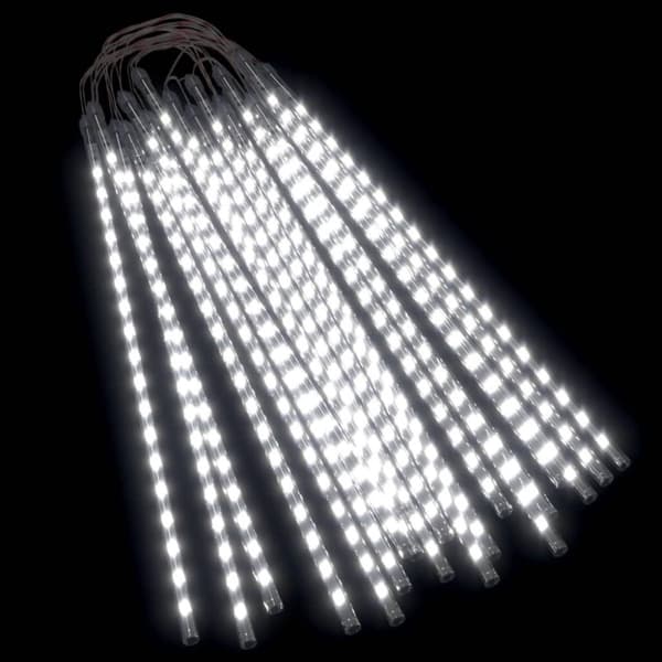 vidaXL lyskæde meteorregn 20 stk. 50 cm 720 LED'er koldt hvidt lys