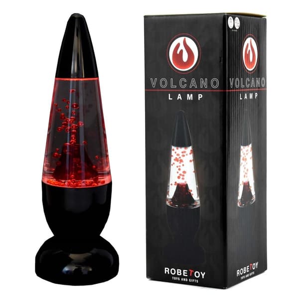Volcano Lampe Rød