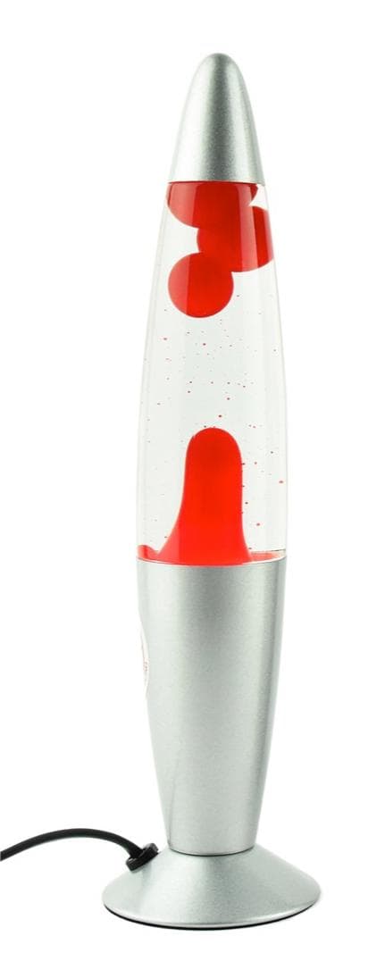 Lavalampa Röd 34 cm