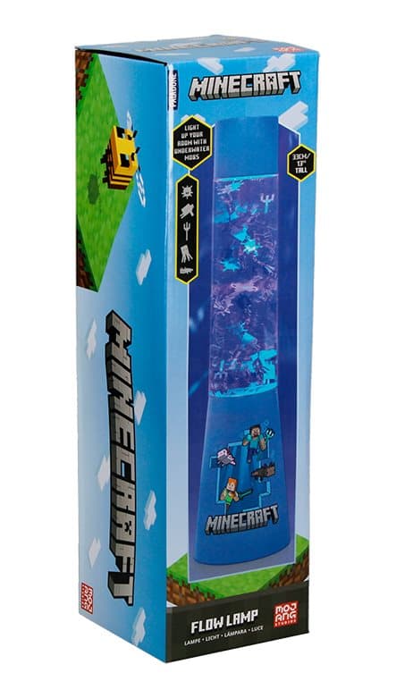 Minecraft Flow Lampa Blå