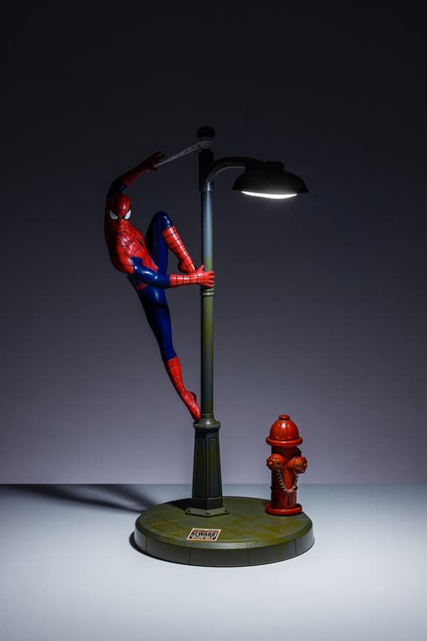 Spiderman Lampe
