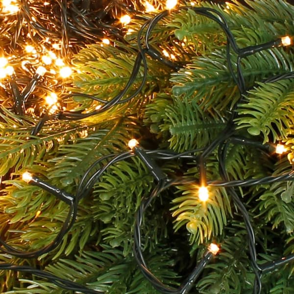 Joulukuusen koristelu LED Cluster valoketju 8 m 400 LEDillä Lämmin valkoinen IP44