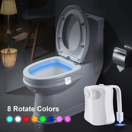 LED natlys til toilet med bevægelsessensor