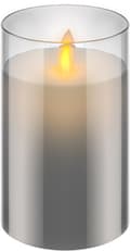 Miniatyrbilde 1 av 8: Goobay LED ekte vokslys i glass, 7,5 x 12,5 cm fantastisk og trygg belysningsløsning for mange områder som hus og loggiaer, kontorer eller skoler
