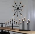 Miniatyrbild 10 av 11: Ljusstake Pix Svart