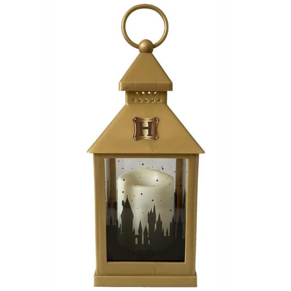 Harry Potter Hogwarts LED Lantern Gold/Black One Size