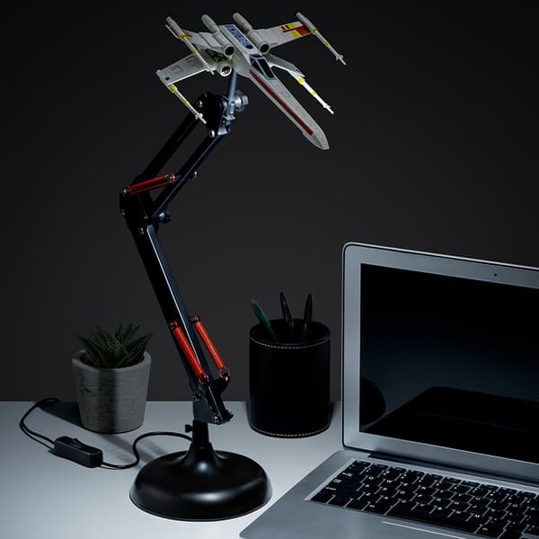 X Wing Posable Desk Light Svart, Multifärg