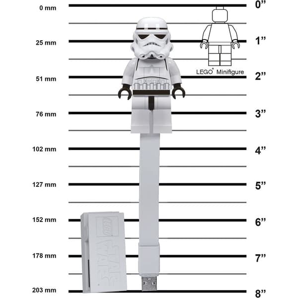 LEGO® Star Wars™ Bok lampa - Stormtrooper™