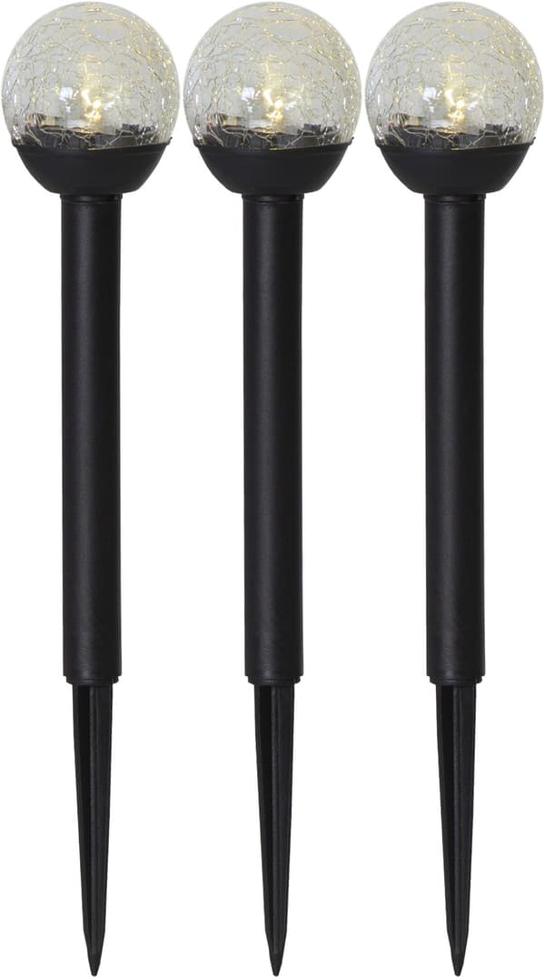 Solcellspollare Roma 3-Pack