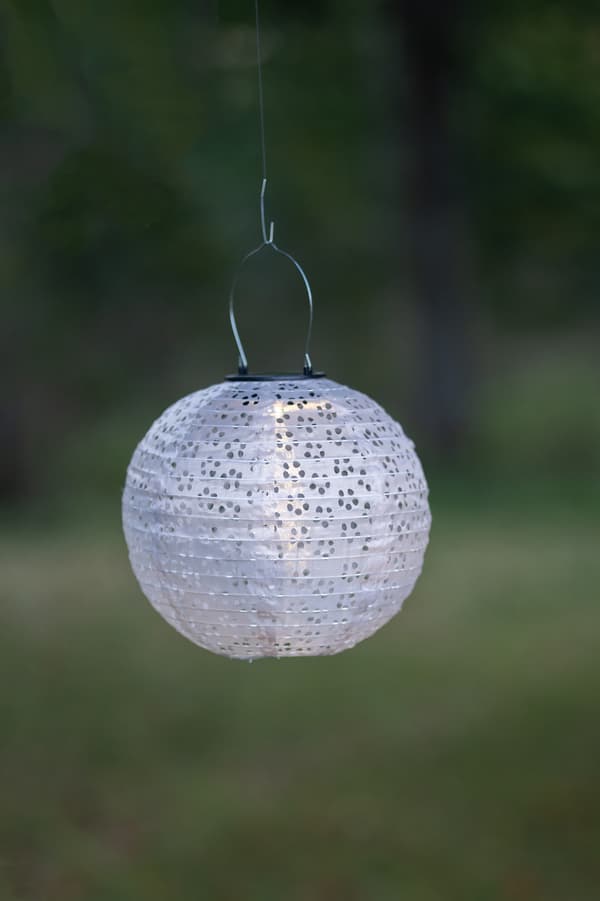 Solcellsbelysning Festa Blå. Solar Garden Light