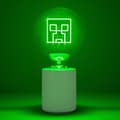 Miniatyrbild 5 av 6: Creeper LED Neon Glödlampa EU, Paladone