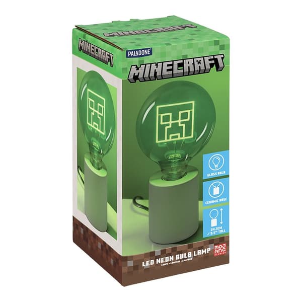 Creeper LED Neon Glödlampa EU, Paladone