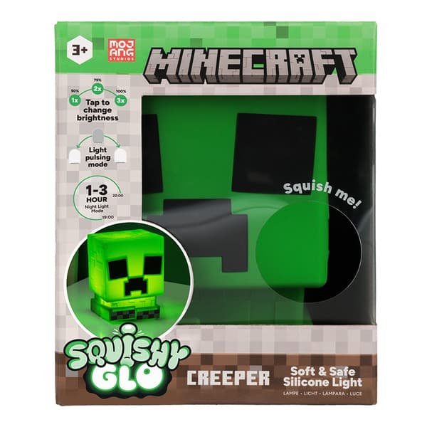 Creeper SquishyGlo Silikonlampa Uppladdningsbar, Paladone