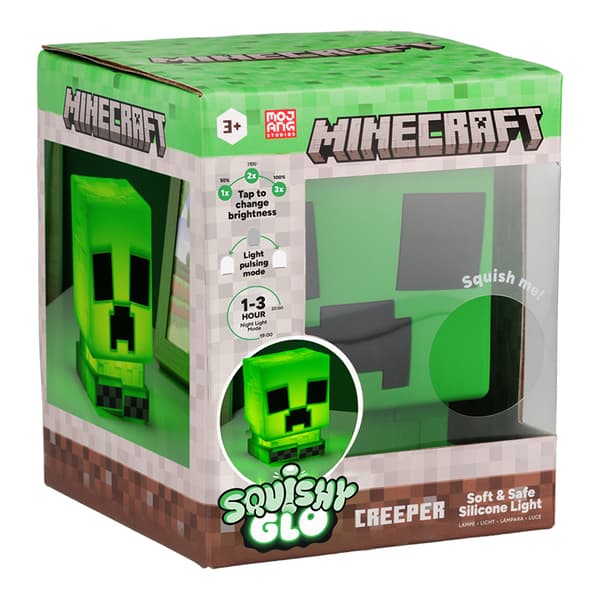Creeper SquishyGlo Silikonlampa Uppladdningsbar, Paladone
