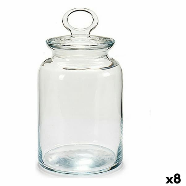 Burk Pasabahce Kitchen Transparent 1 L (8 antal)