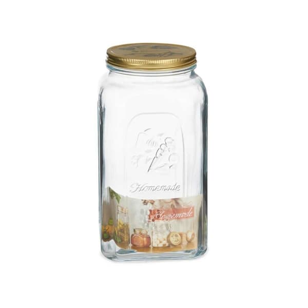 Burk Pasabahce Homemade Transparent Gyllene 3 L (6 antal)