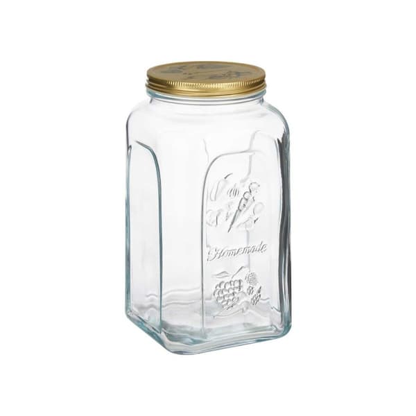 Burk Pasabahce Homemade Transparent Gyllene 3 L (6 antal)