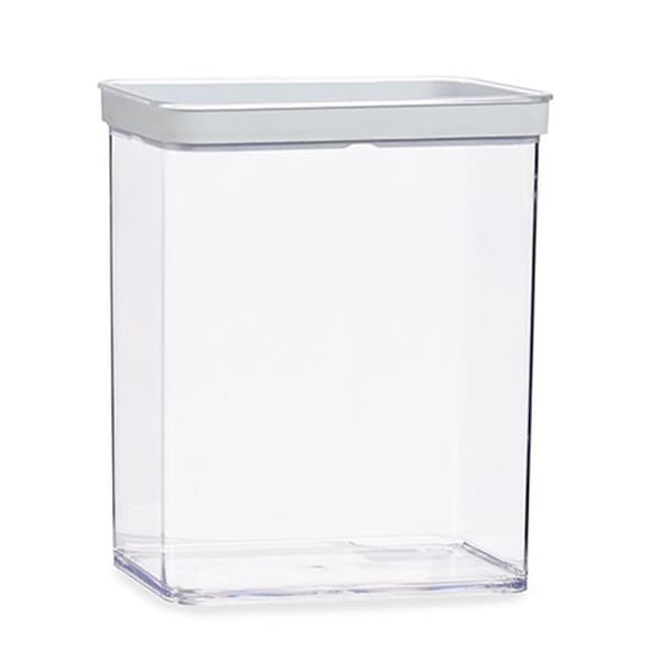 Burk Transparent Silikon polystyren ABS 3,3 L 10,5 x 23,7 x 21 cm (6 antal)
