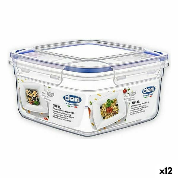 Hermetisk matlåda Dem 500 ml (12 antal)