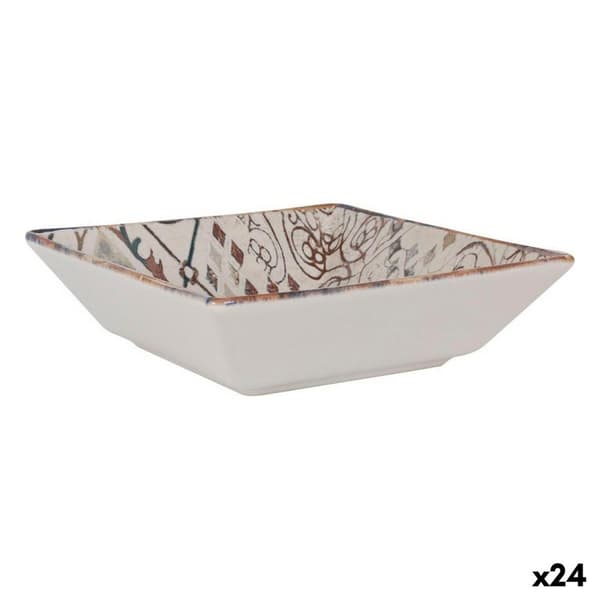 Salladsskål La Mediterránea Grecia Porslin 18 x 18 x 5 cm (24 antal)